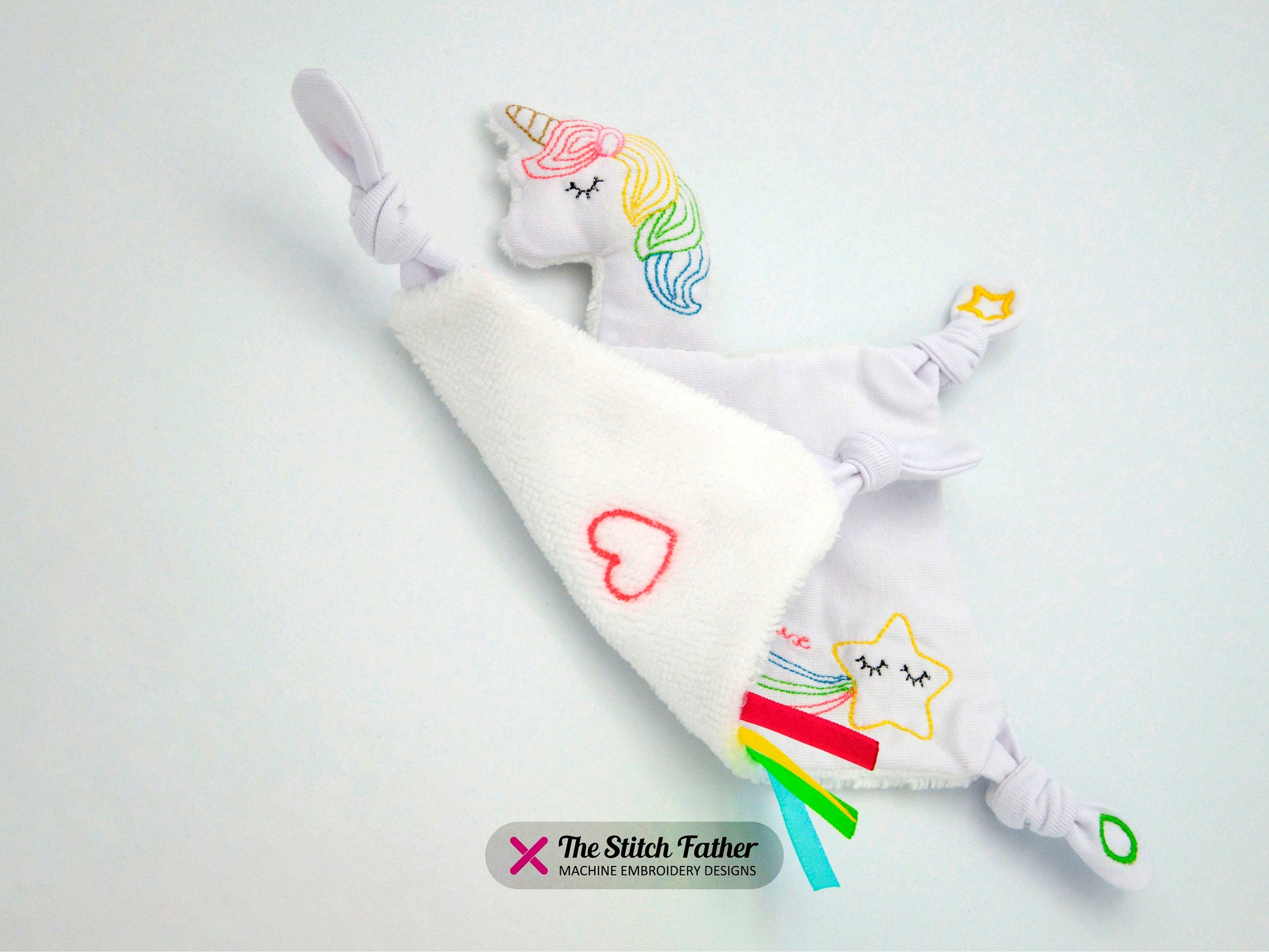 Unicorn Flat Cuddly Toy