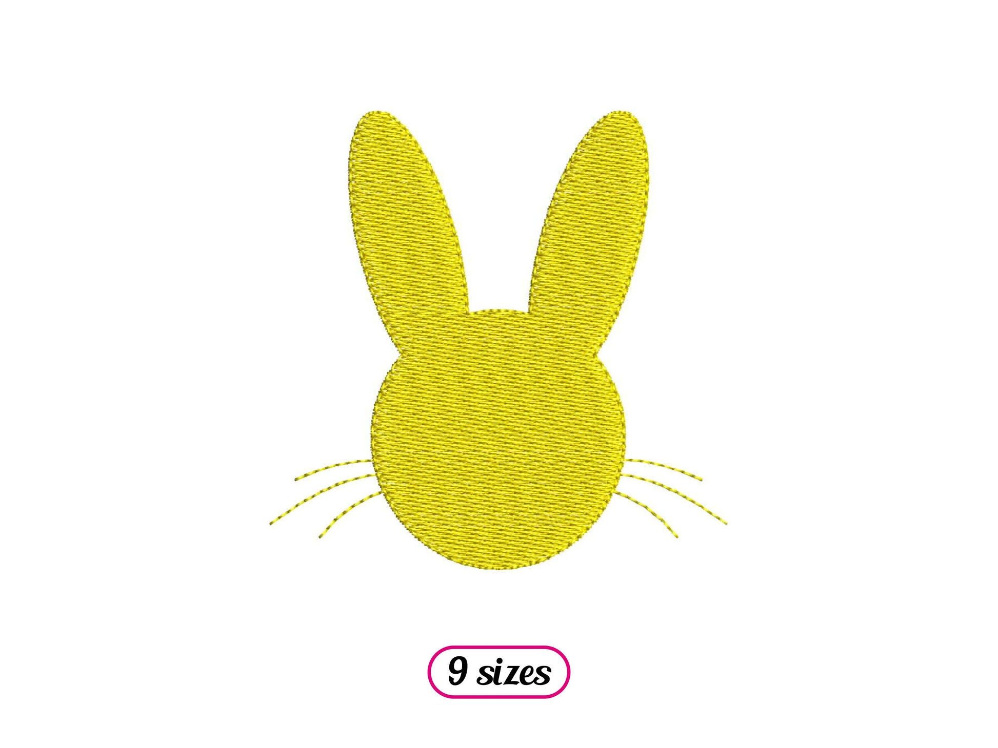 Bunny Head Silhouette