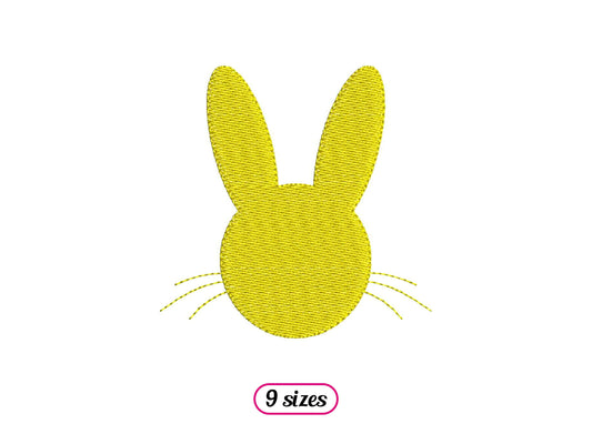Bunny Head Silhouette