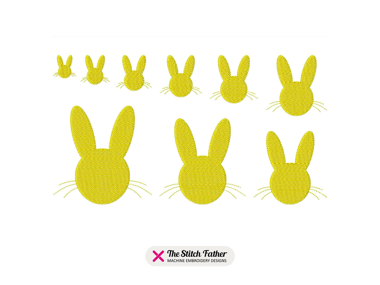 Bunny Head Silhouette