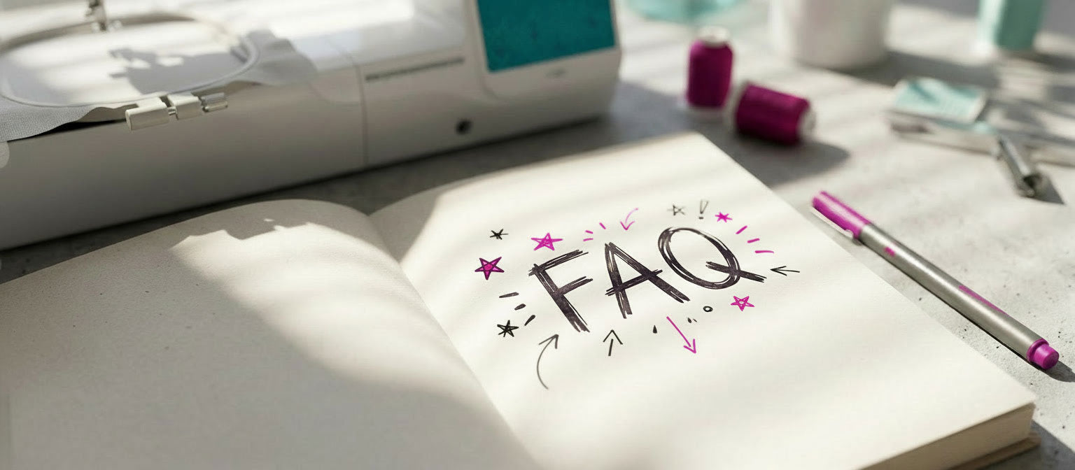 Machine Embroidery Problems: FAQ