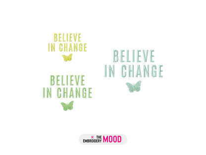 Believe in Change Quote