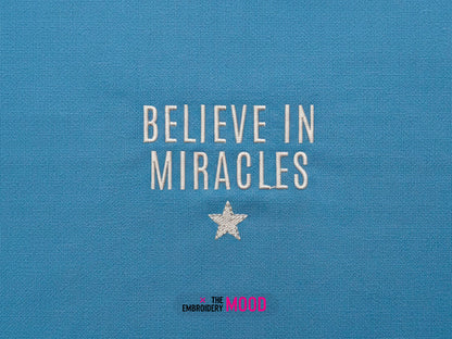 Believe in Miracles Quote