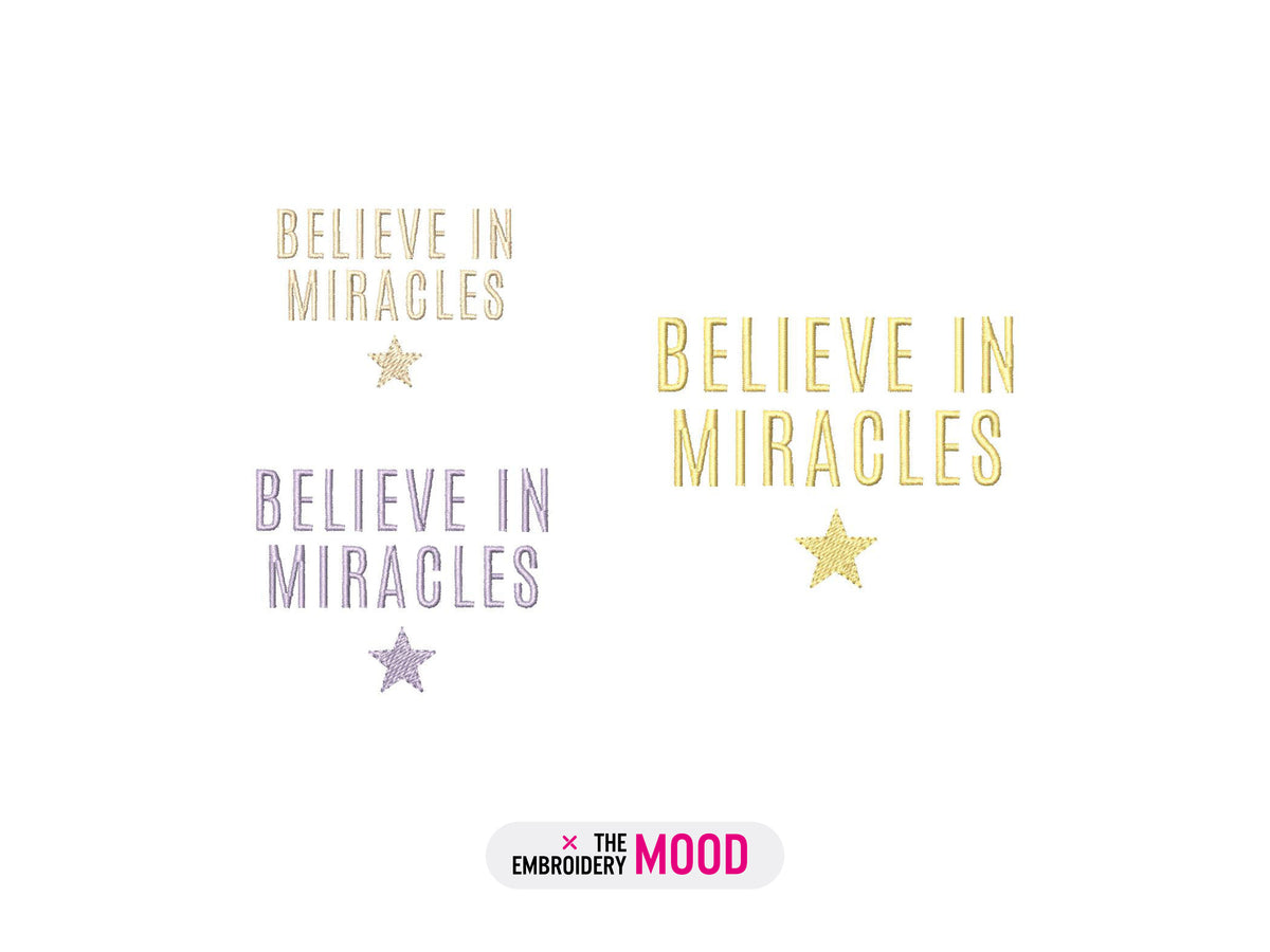 Believe in Miracles Quote