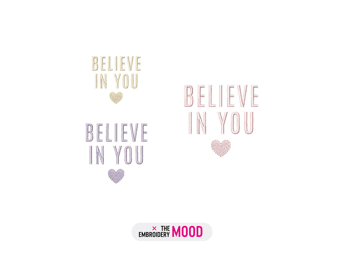 Believe in You Quote