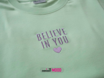 Believe in You Quote