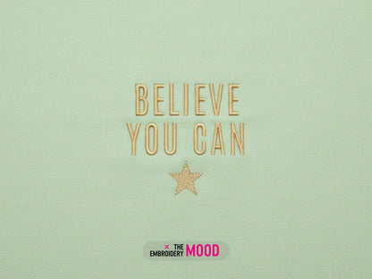 Believe You Can Quote