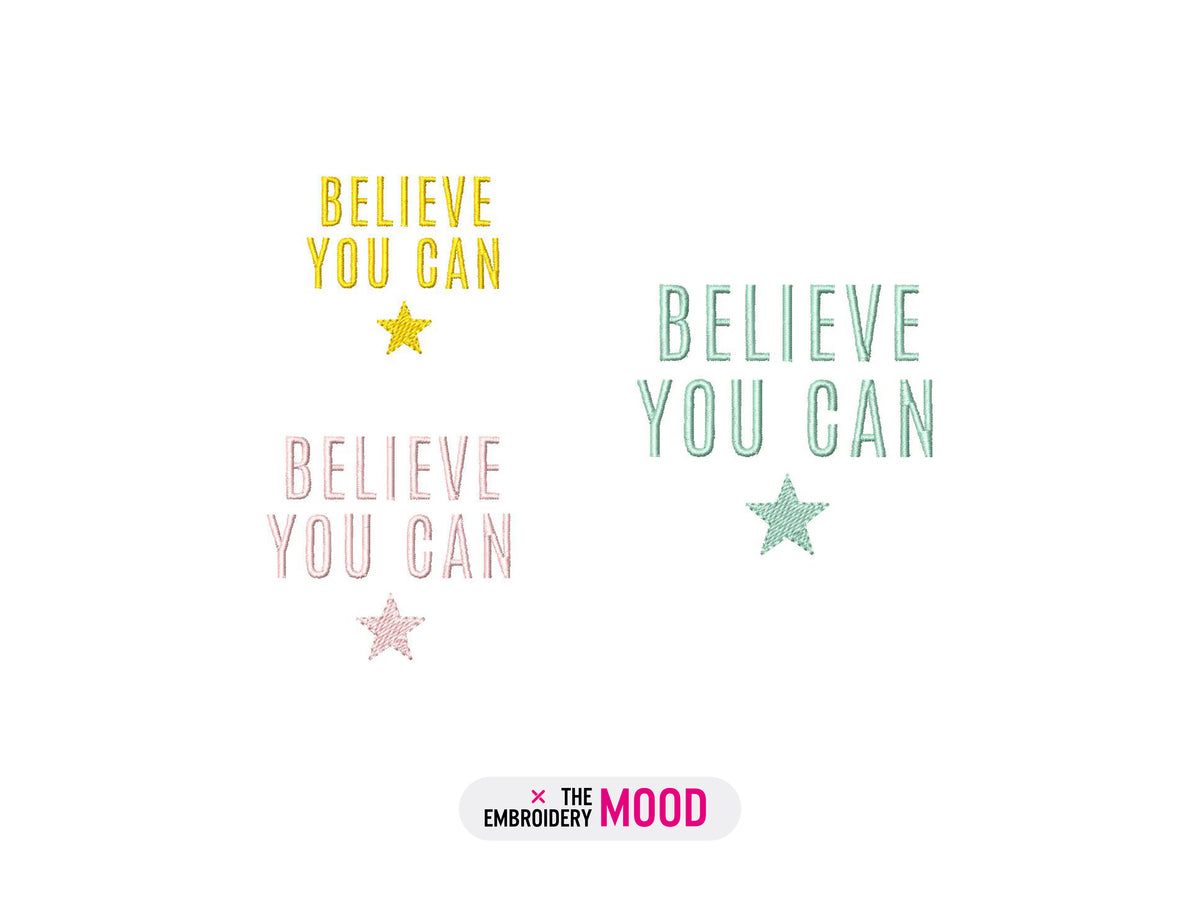 Believe You Can Quote