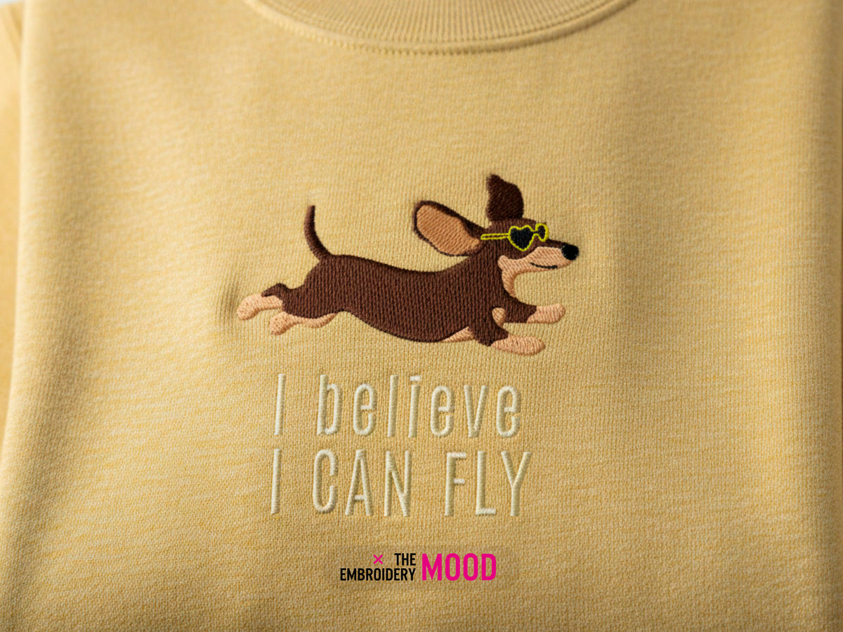 Dachshund Can Fly