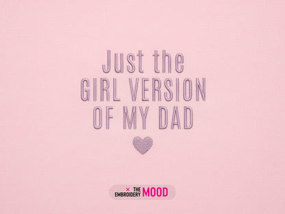 Girl Version of My Dad Quote