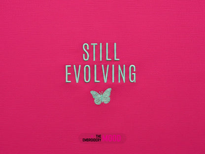 Still Evolving Quote