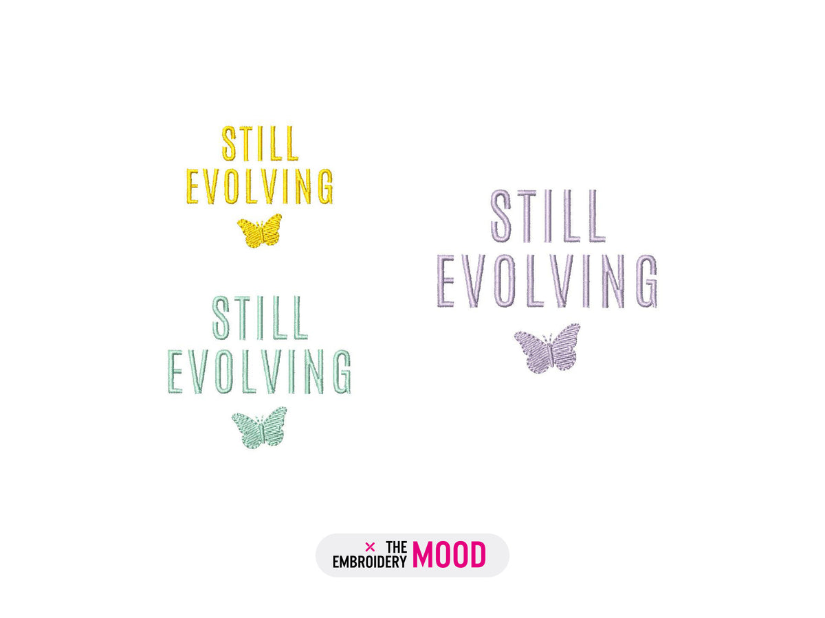 Still Evolving Quote