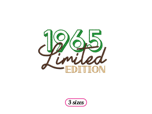 60th Birthday 1965 Logo