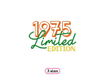 50th Birthday 1975 Logo
