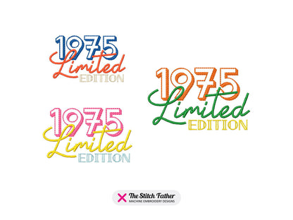 50th Birthday 1975 Logo