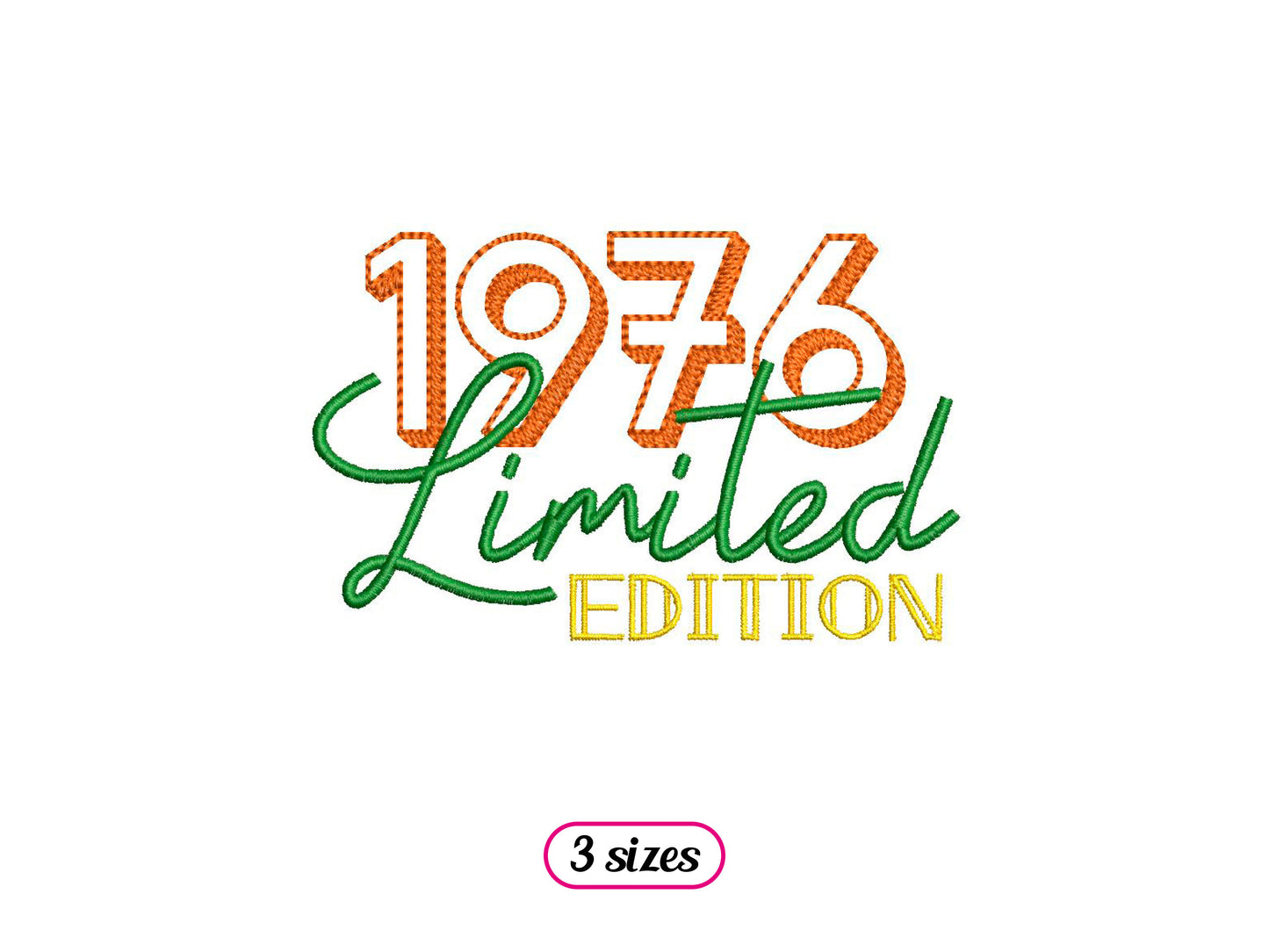 50th Birthday 1976 Logo