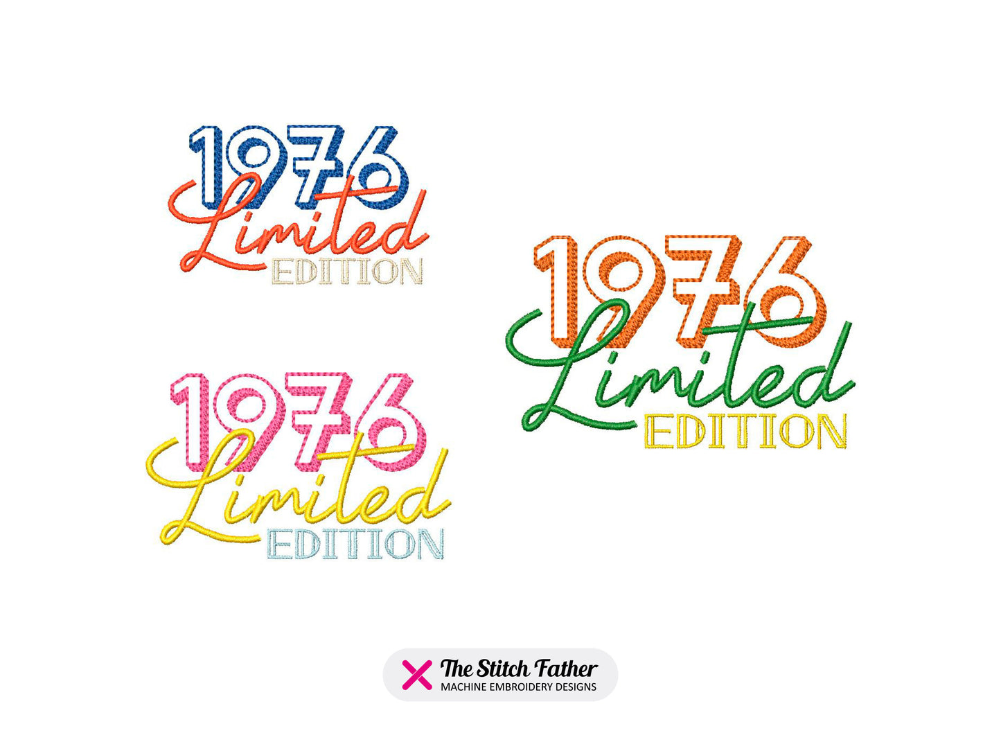 50th Birthday 1976 Logo