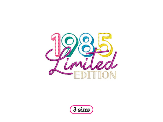 40th Birthday 1985 Logo