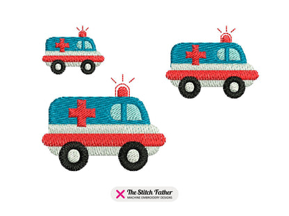 Mini Emergency Vehicles Set