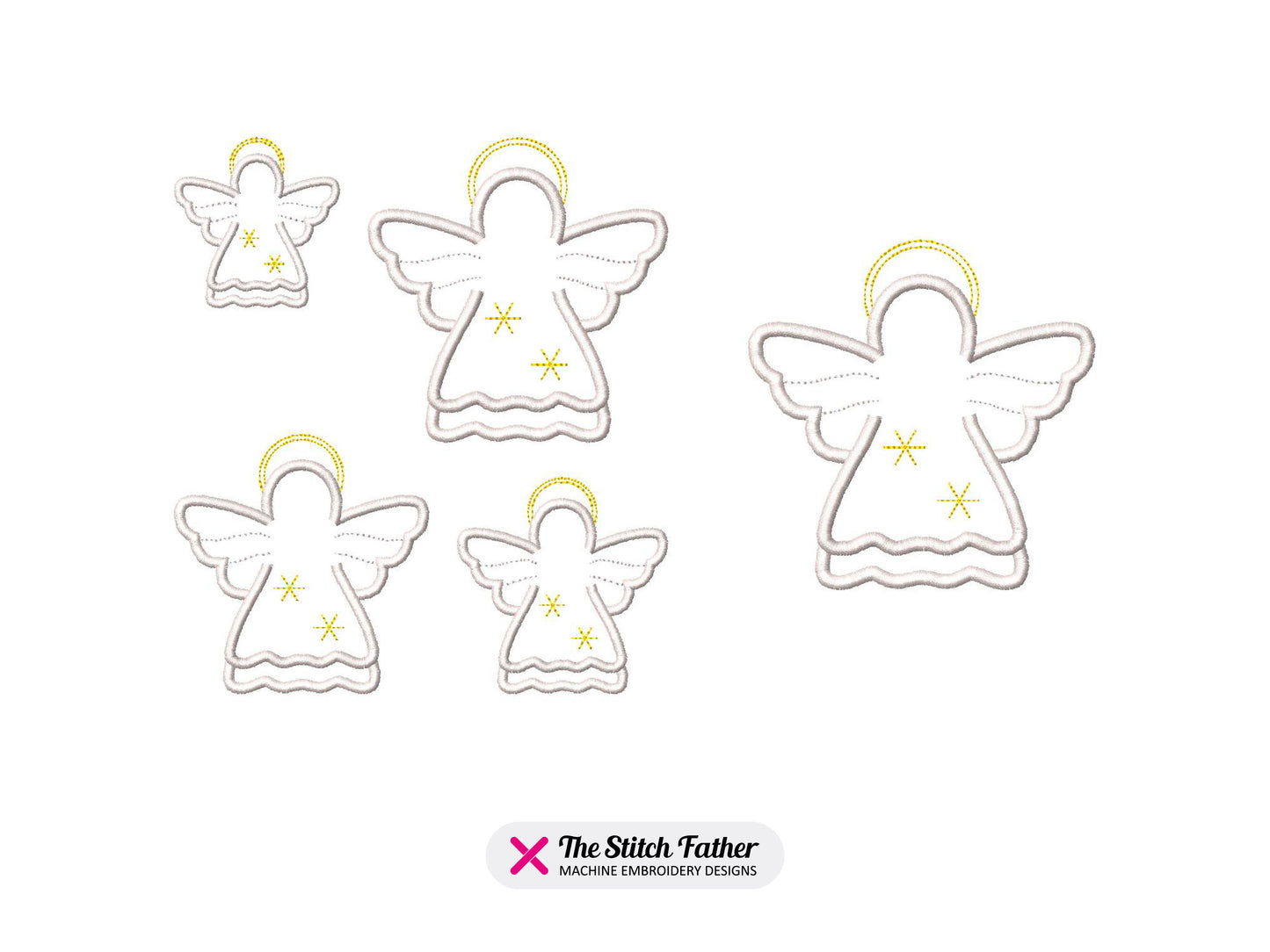 Angel with Linear Style