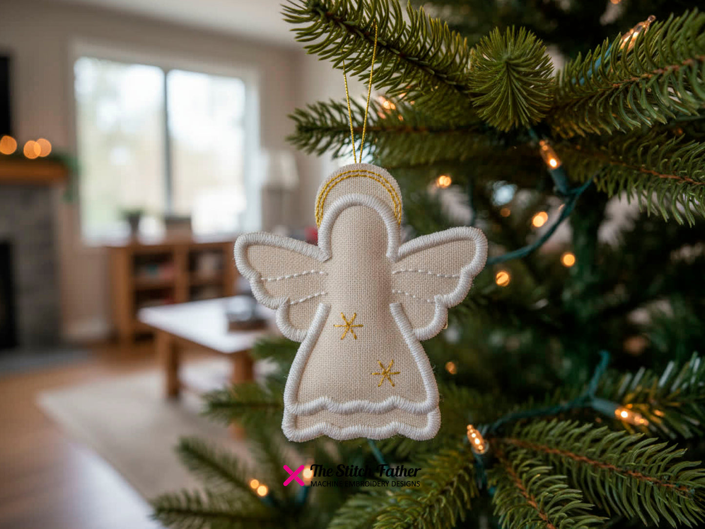 Angel with Linear Style