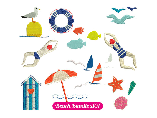 Beach Summer Bundle x 10