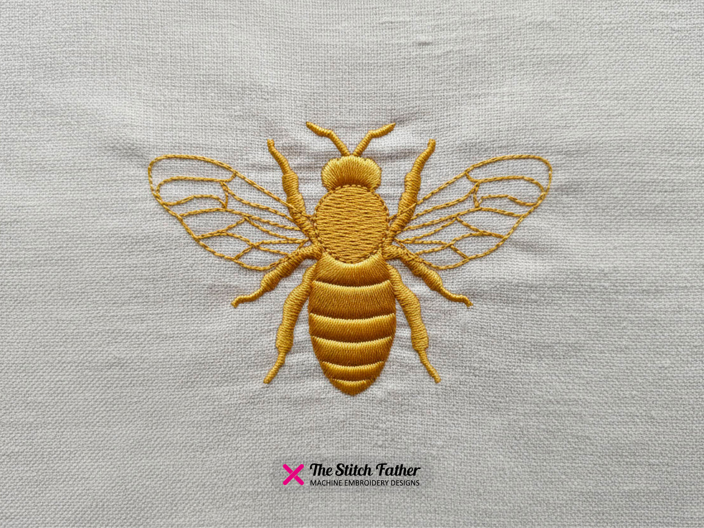 Mini Bee Monochrome