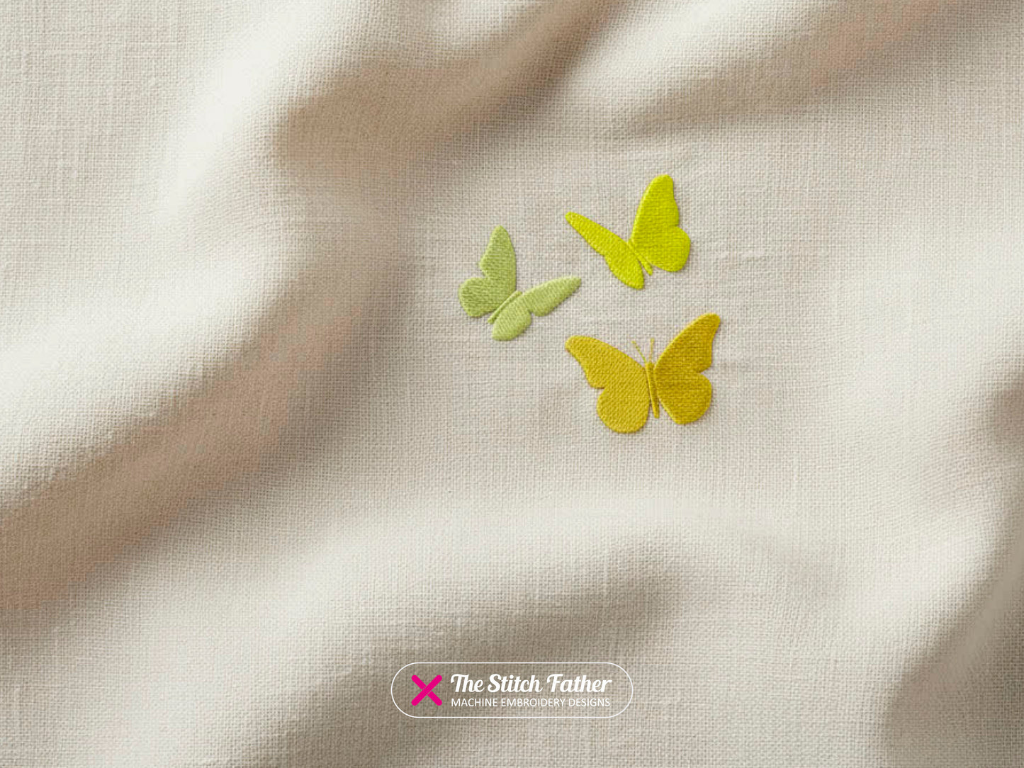 Flying Butterflies Silhouettes