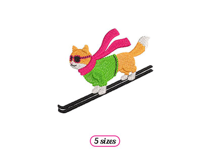 Skifahrerkatze