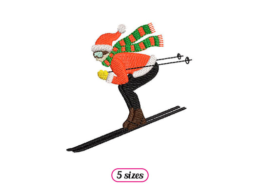 Christmas Skier