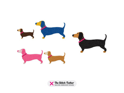 Dachshund Side View