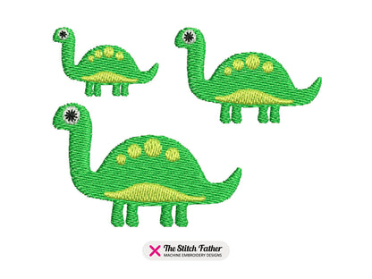 Ensemble de mini dinosaures