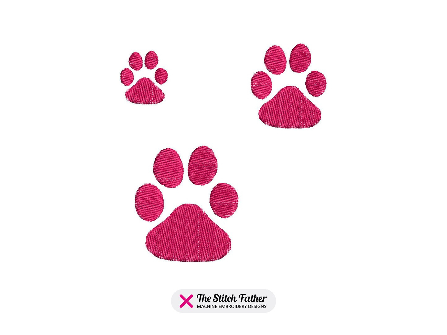 Mini empreinte de chien