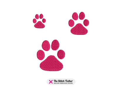 Mini empreinte de chien