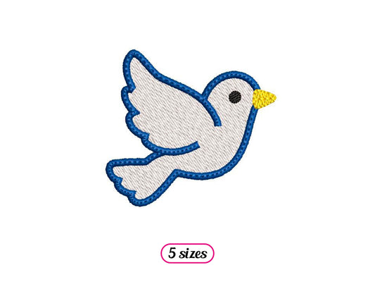 Minimalistischer Fliegender Vogel