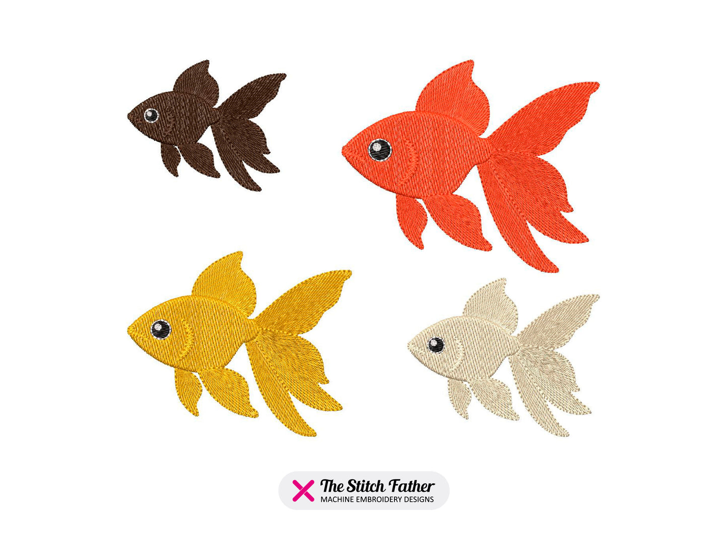 Realistischer Goldfisch