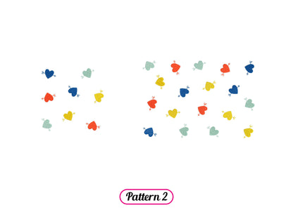 Herz-Pfeil-Muster