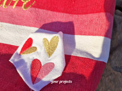 Flying Hearts Two Colors