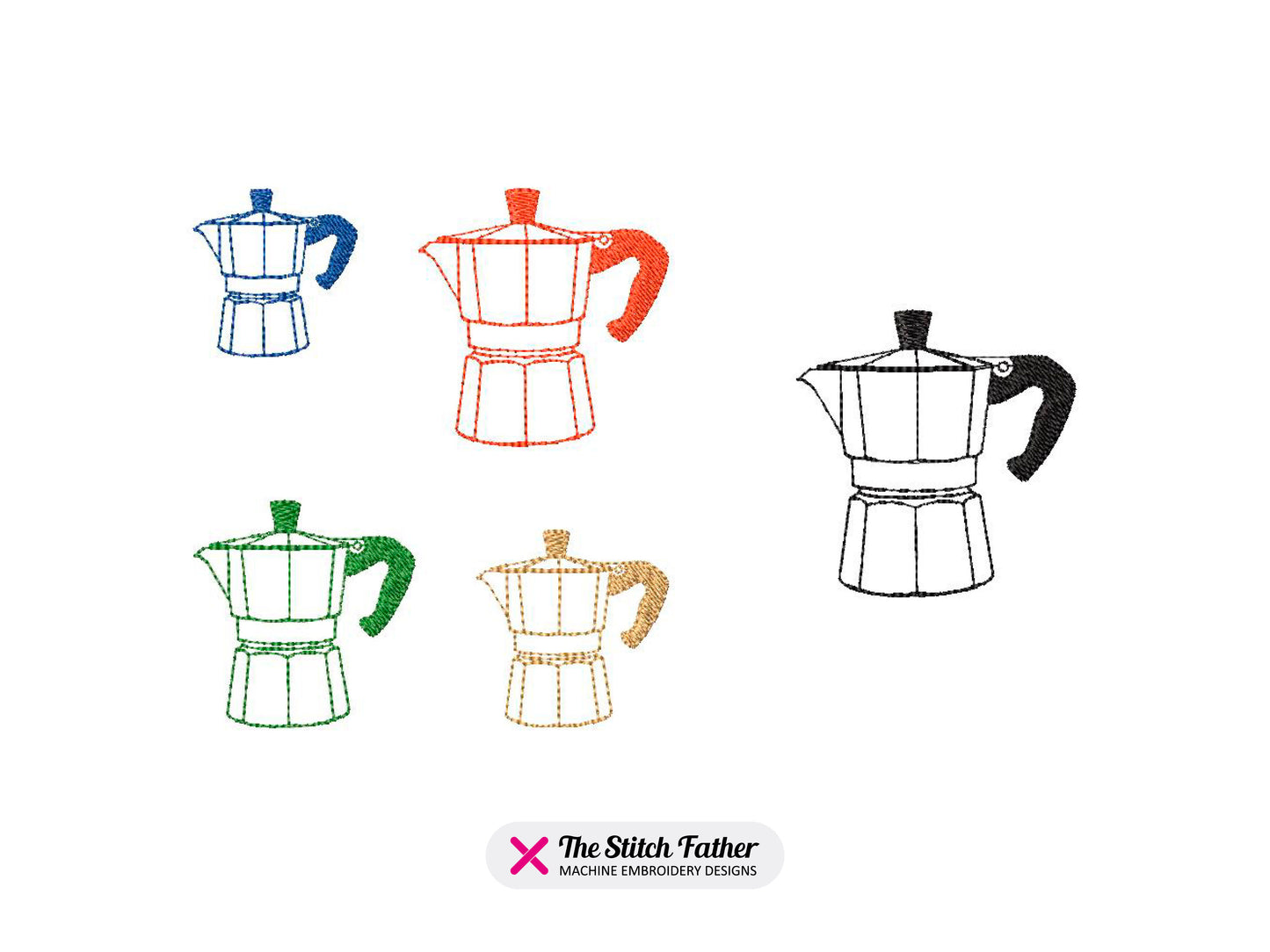 Kleine italienische Kaffeemaschine