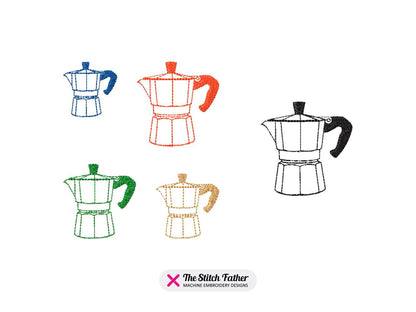 Kleine italienische Kaffeemaschine