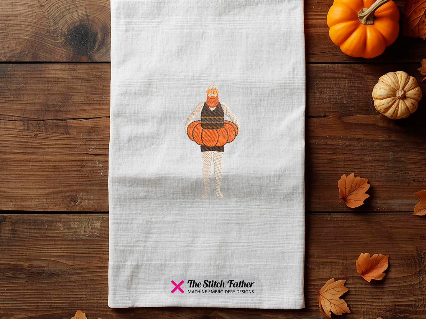 Funny Halloween Swimmer