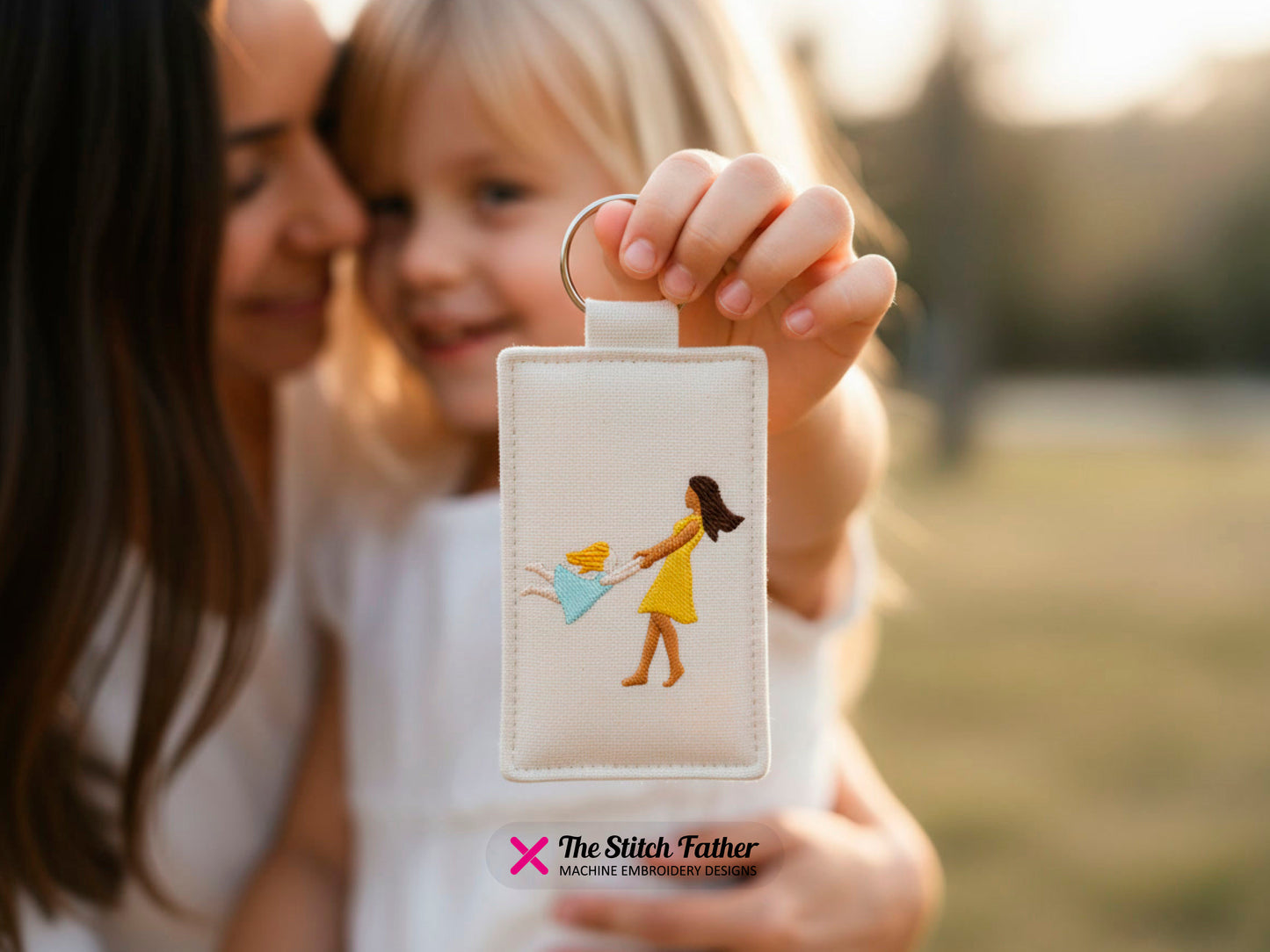 Mother and Daughter Twirl