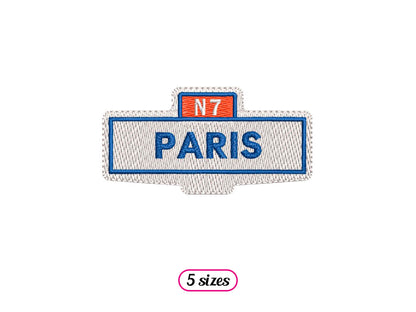 Paris City Sign