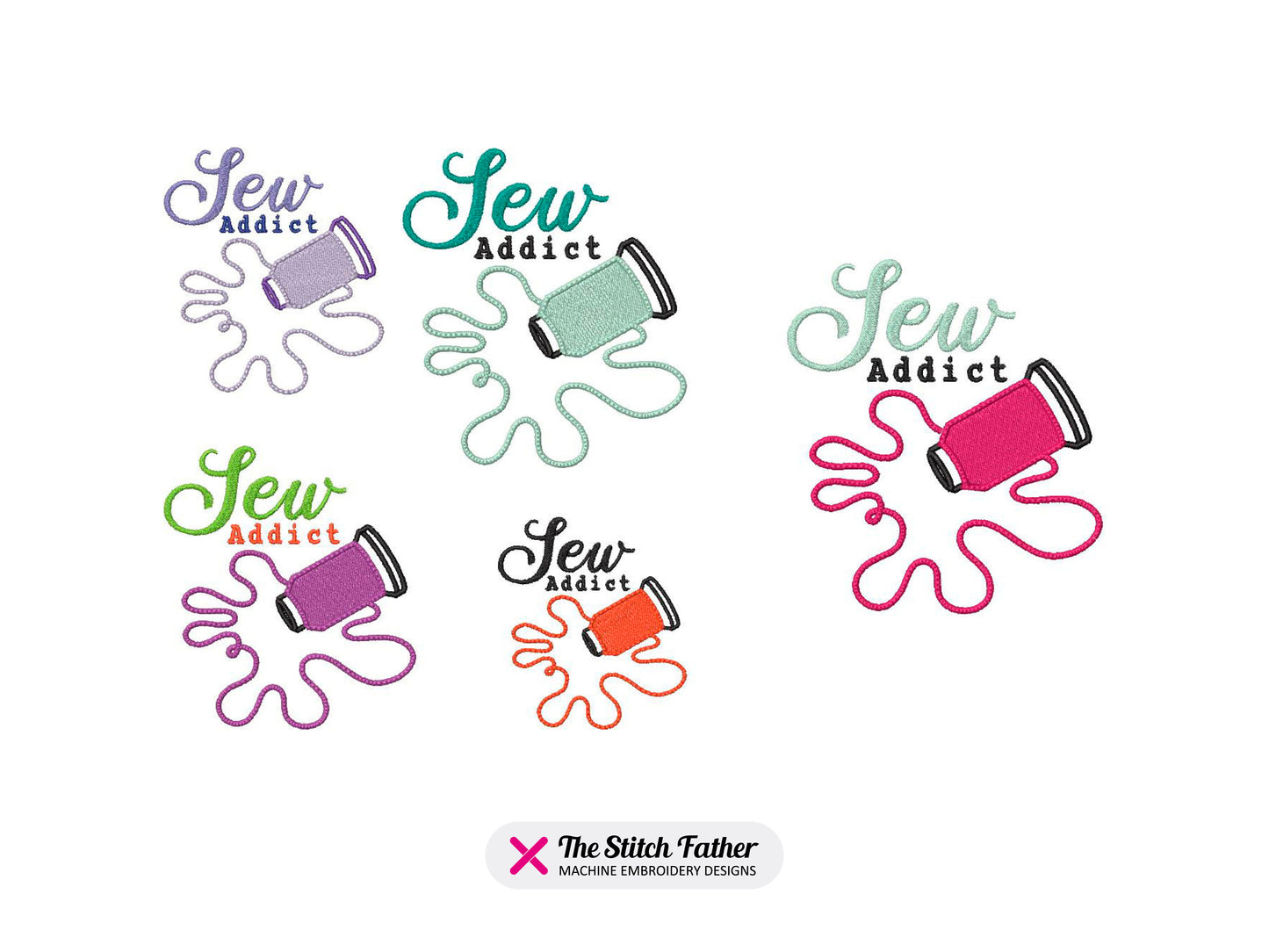 "Sew Addict"-Logo