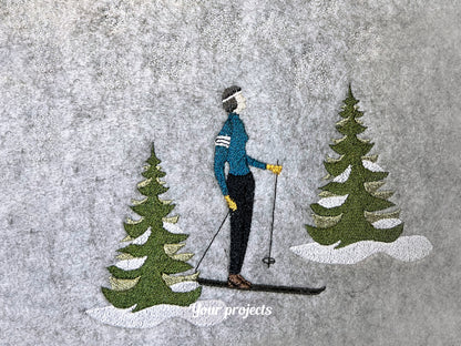 Ski Resort Winter Sport Set