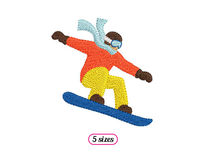 Snowboarder Jump
