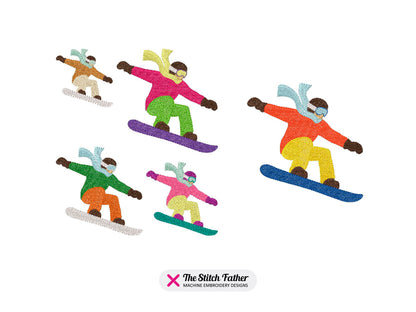 Snowboarder Jump
