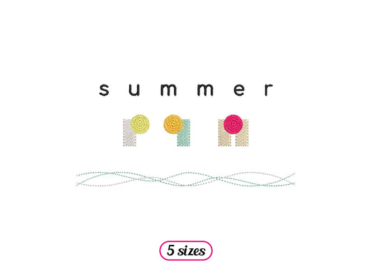 Summer Logo Beach Towels