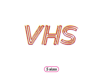 VHS Logo Linear Style