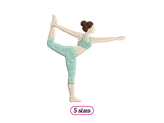 Posture de Nataraja en yoga